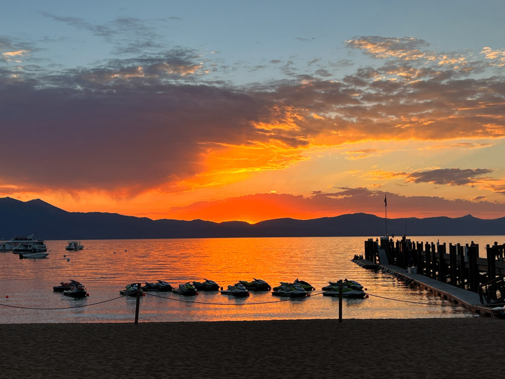 Sunset #zephyrcove #laketahoe