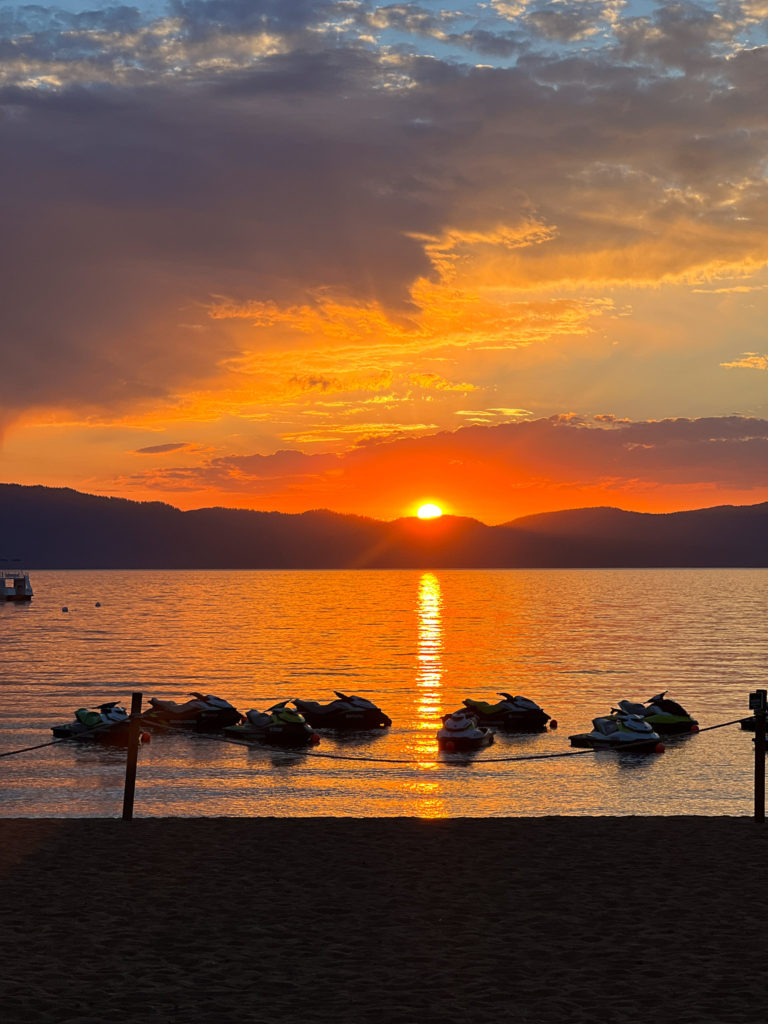 Sunset #zephyrcove #laketahoe