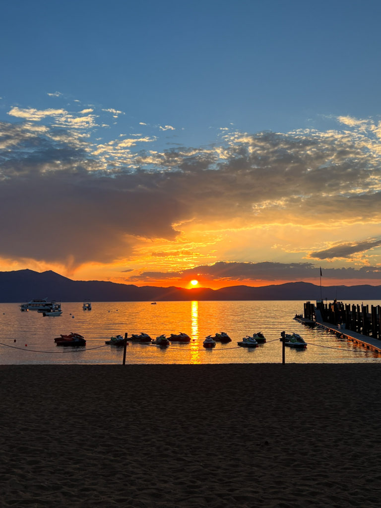 Sunset #zephyrcove #laketahoe