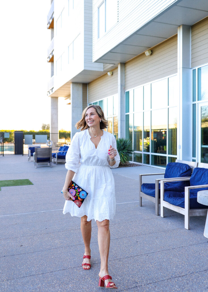 White Eyelet Dress #targetstyle #springstyle