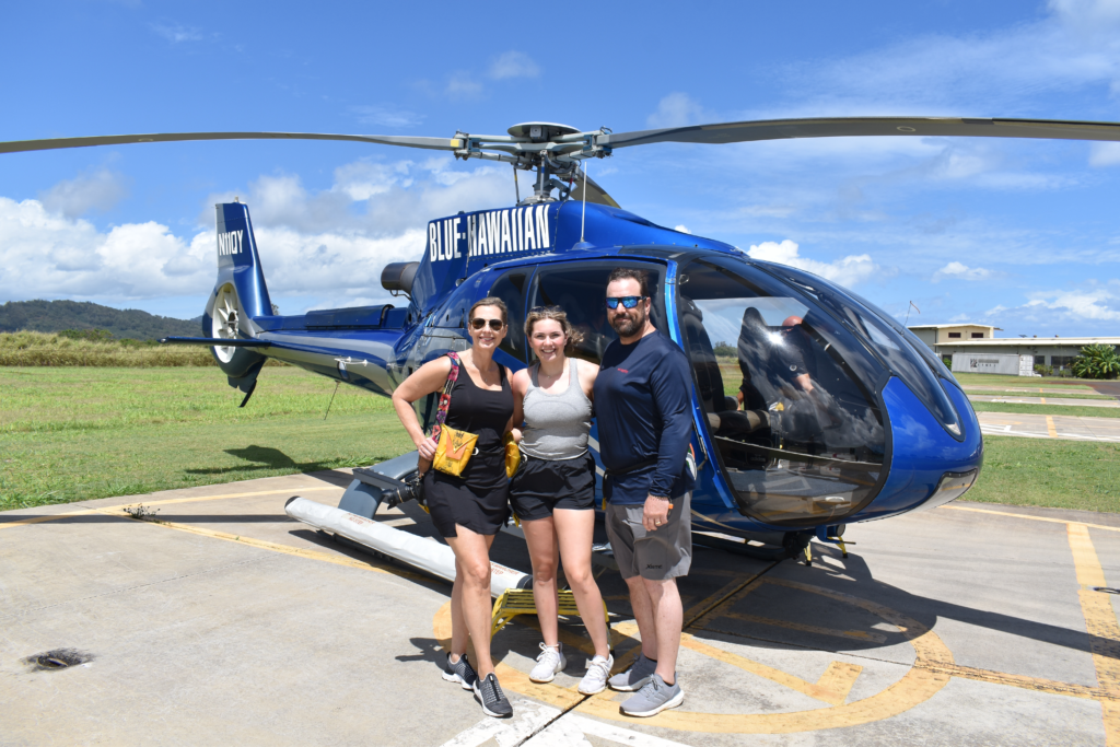 Blue Hawaiin Helicopter Tour #kauai