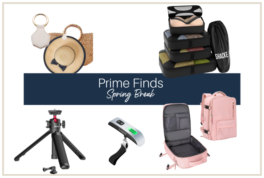 Amazon Prime Finds #springbreak #travelessentials #travel 