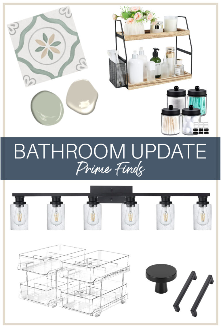 Priming Lately Bathroom #amazonprime #priminglately #bathroomupdate #organization