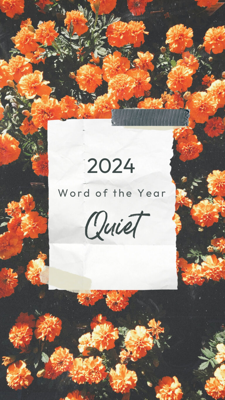 Quiet – 2024 Word of the Year