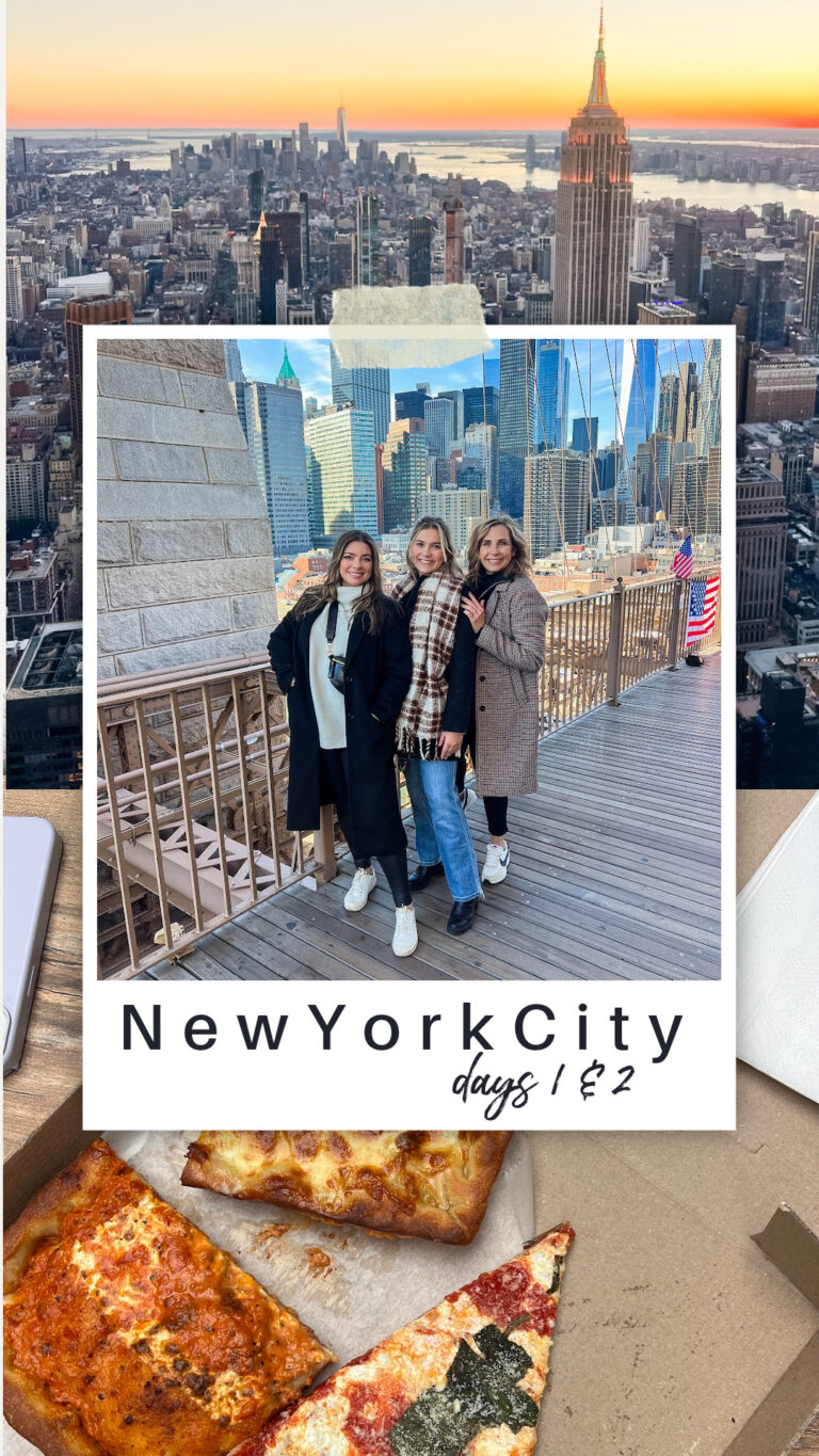 New York City Itinerary #nyc #concretejungle